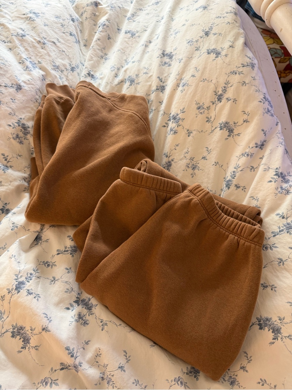 nuuds Brown Fleece Track Sweatshirt & Joggers Set - Picture 2 of 4